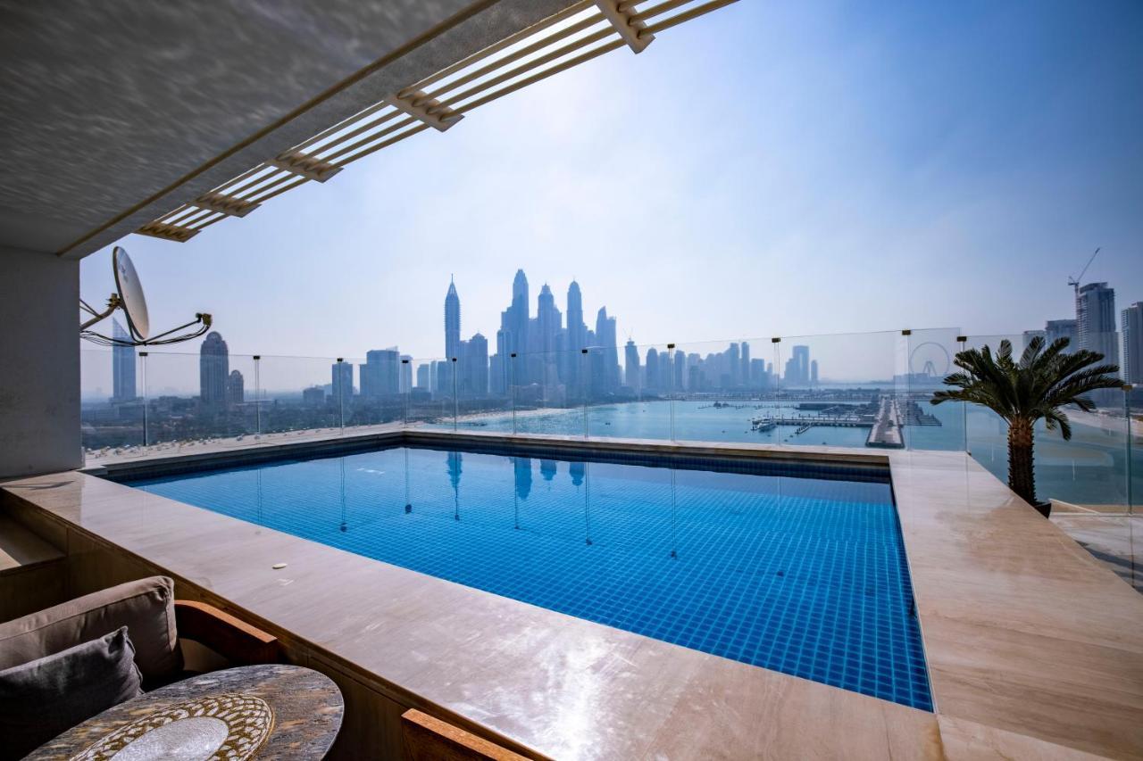 Five Palm Jumeirah 2Br Luxury Penthouse , Full Marina See View With Private Pool Dubaj Exteriér fotografie