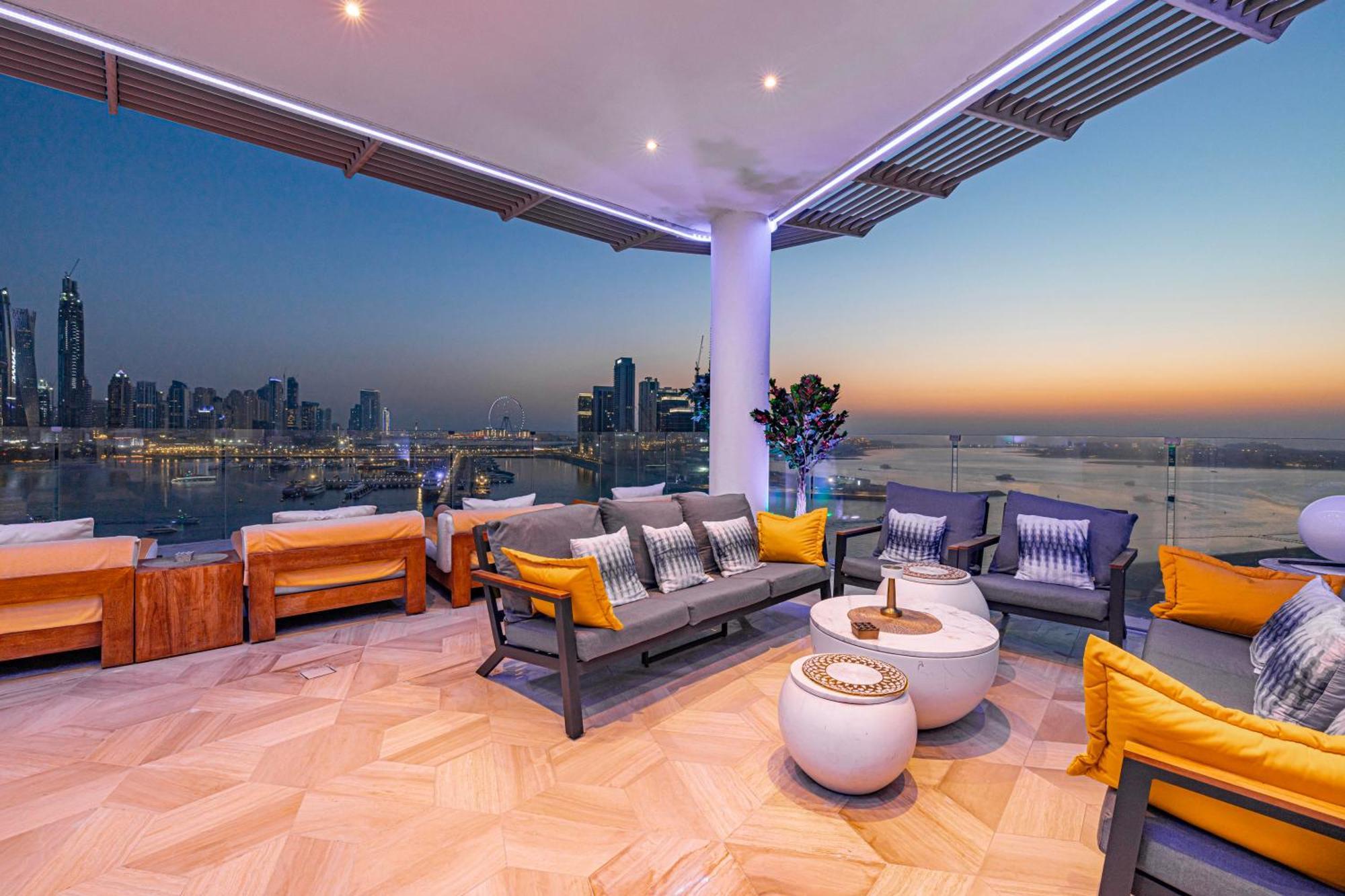 Five Palm Jumeirah 2Br Luxury Penthouse , Full Marina See View With Private Pool Dubaj Exteriér fotografie