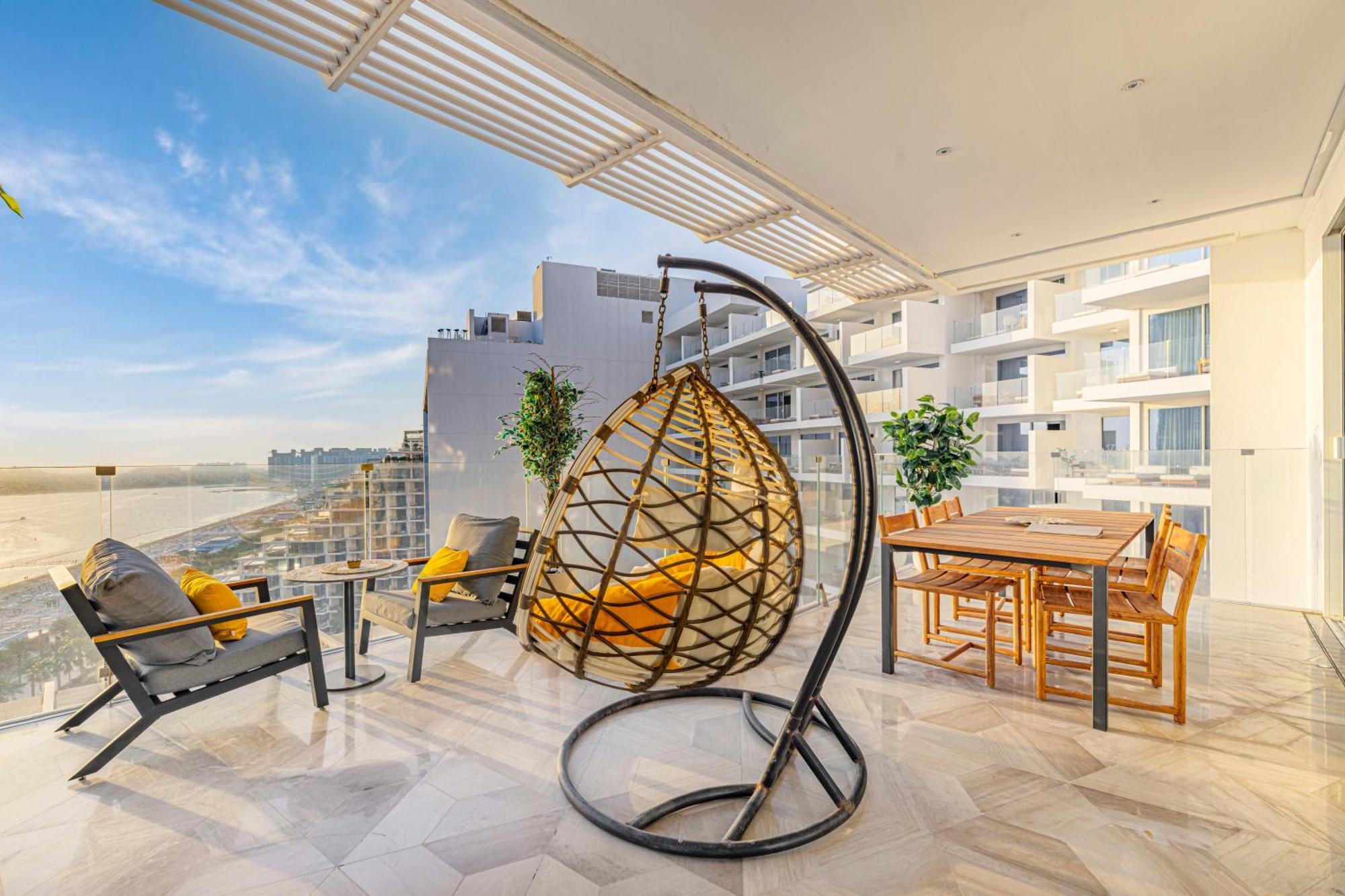 Five Palm Jumeirah 2Br Luxury Penthouse , Full Marina See View With Private Pool Dubaj Exteriér fotografie