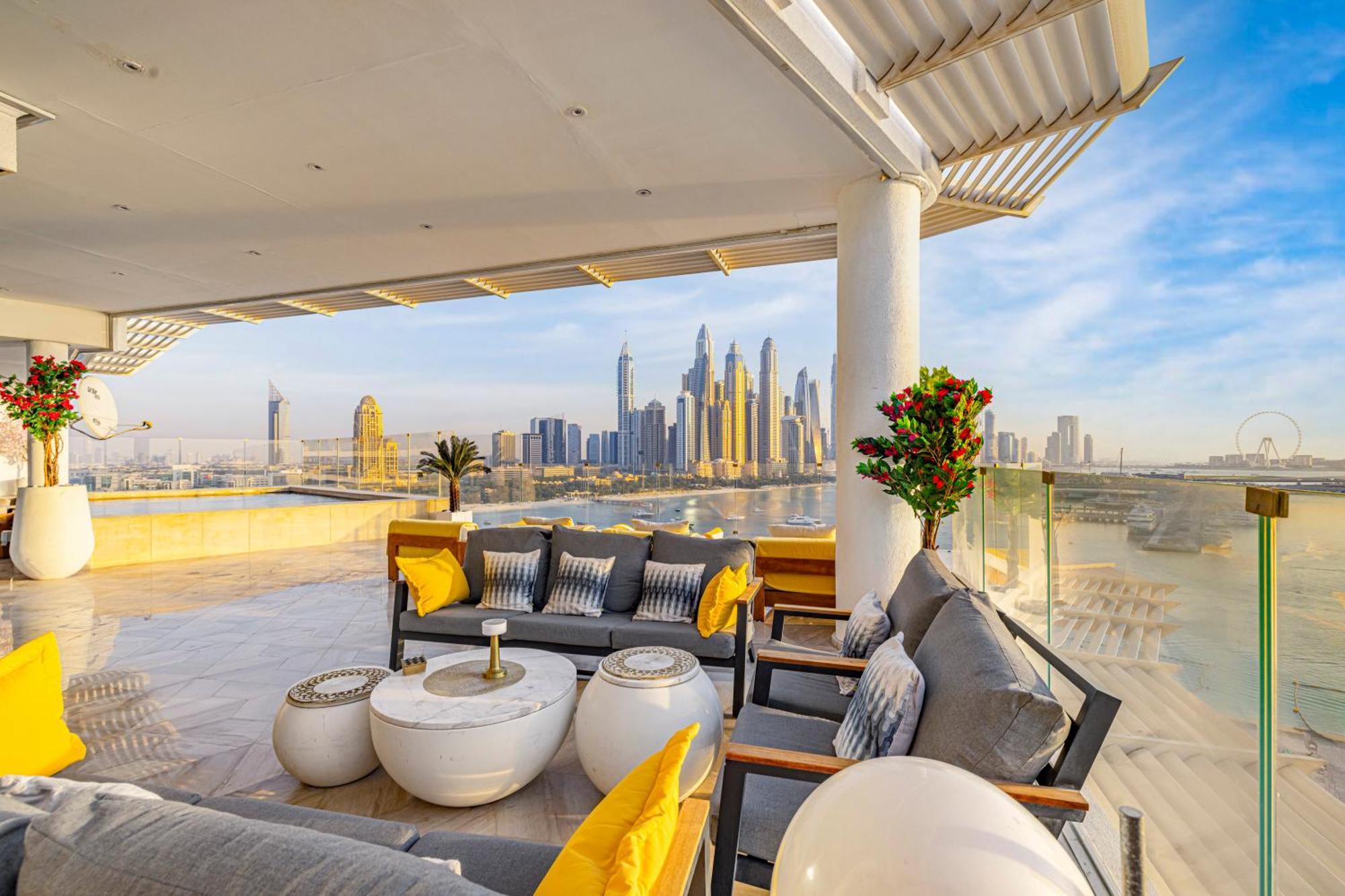 Five Palm Jumeirah 2Br Luxury Penthouse , Full Marina See View With Private Pool Dubaj Exteriér fotografie