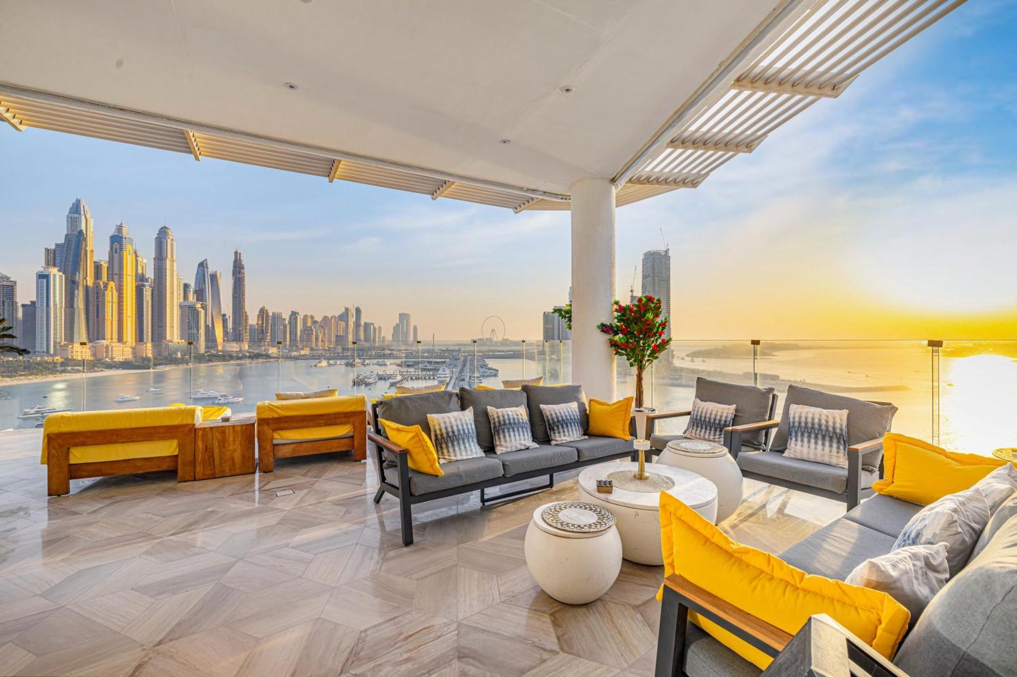 Five Palm Jumeirah 2Br Luxury Penthouse , Full Marina See View With Private Pool Dubaj Exteriér fotografie