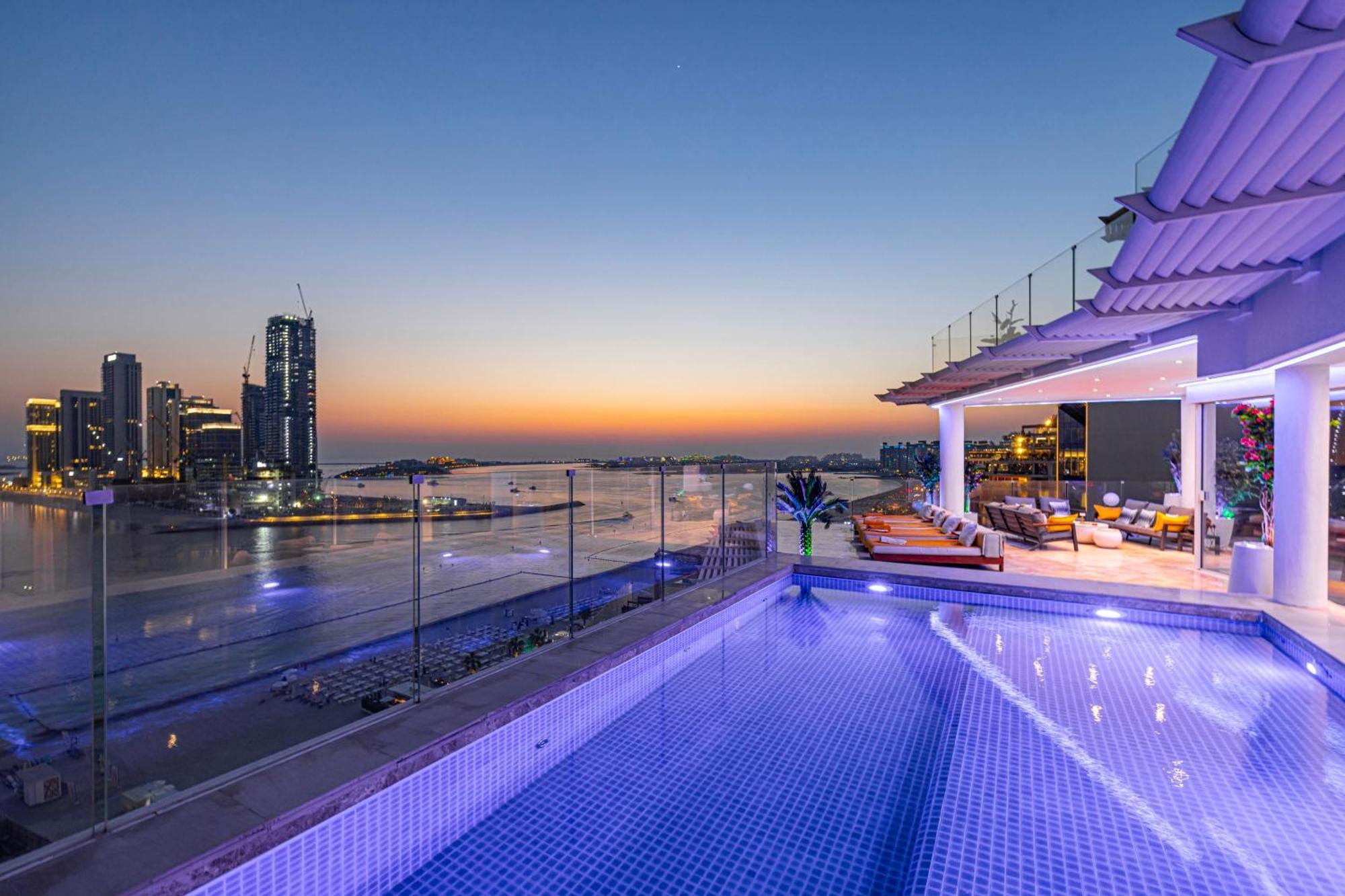 Five Palm Jumeirah 2Br Luxury Penthouse , Full Marina See View With Private Pool Dubaj Exteriér fotografie