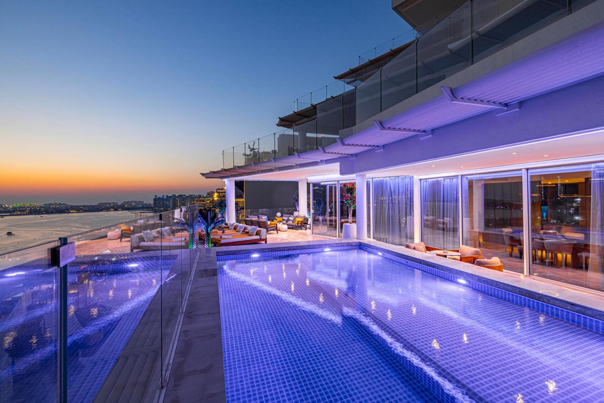Five Palm Jumeirah 2Br Luxury Penthouse , Full Marina See View With Private Pool Dubaj Exteriér fotografie
