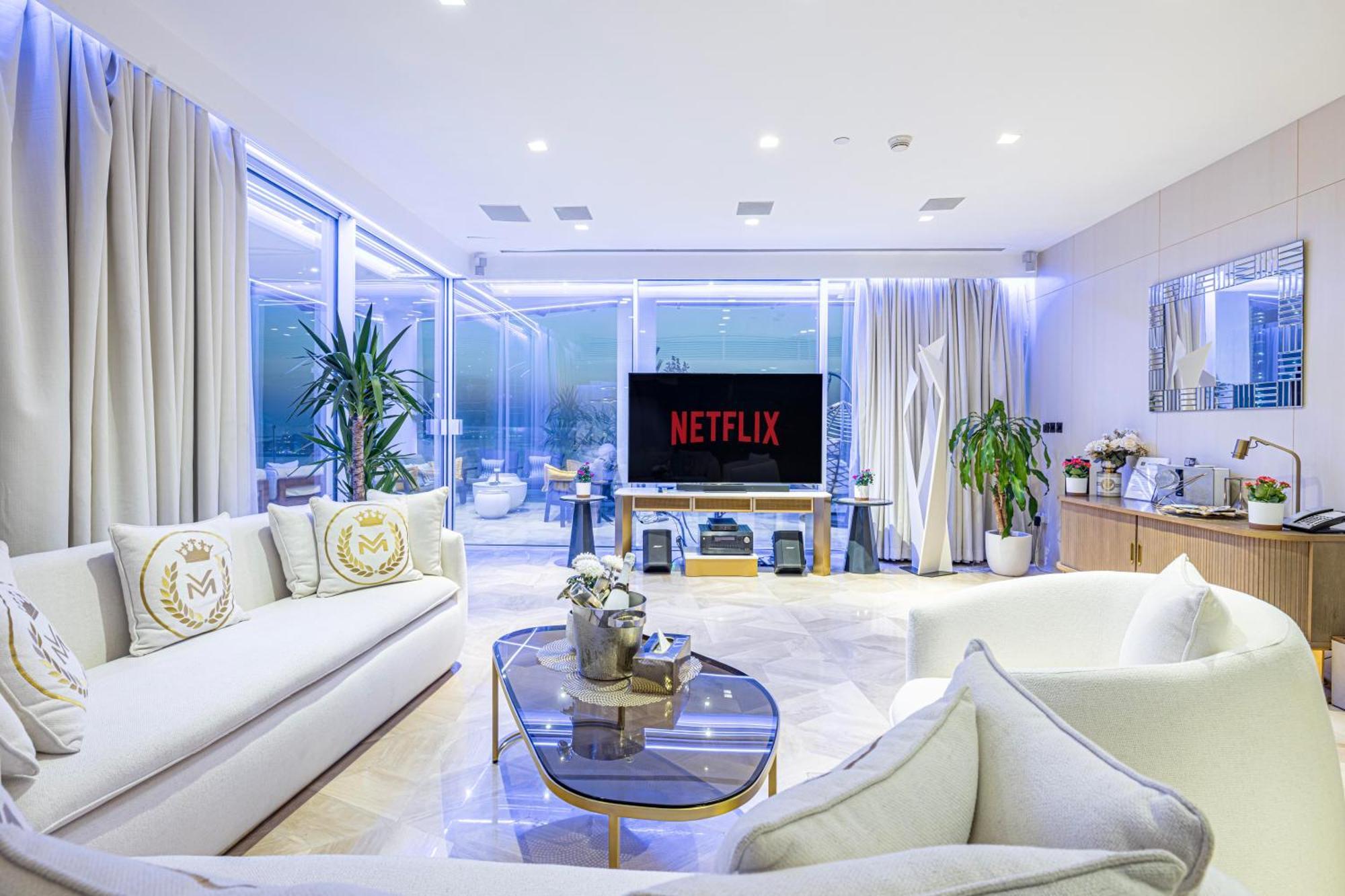 Five Palm Jumeirah 2Br Luxury Penthouse , Full Marina See View With Private Pool Dubaj Exteriér fotografie